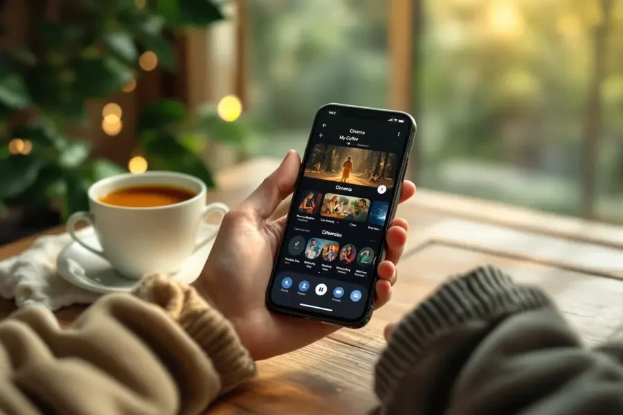 福音影视网 APP 观影场景